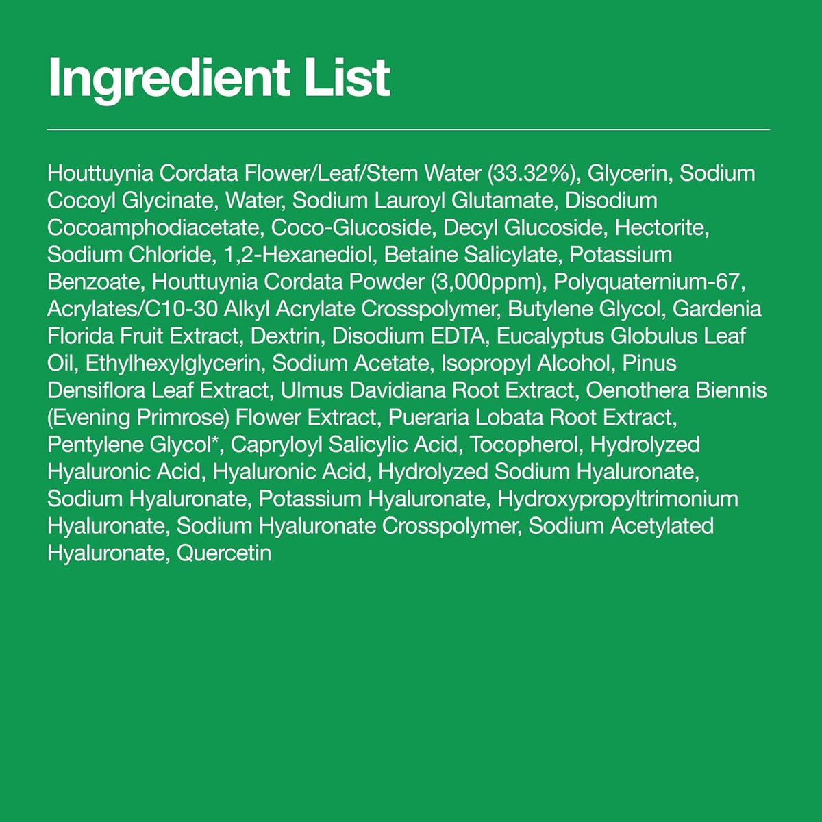 Heartleaf Quercetinol Pore Deep Cleansing Foam, 5.07 Fl.Oz