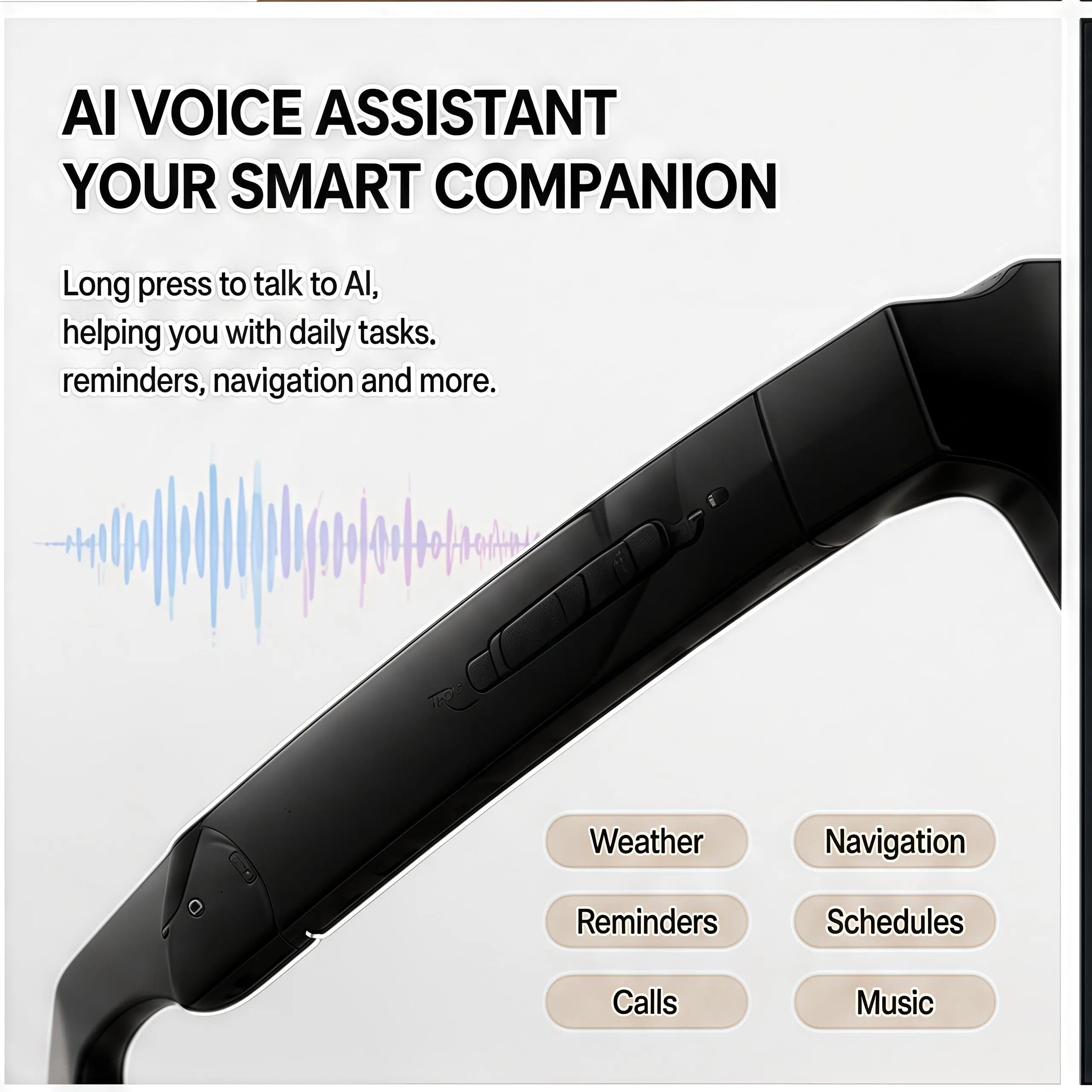 VA 18 AI Interpretation Smart Glasses,160 Languages, Chat Gpt,Audio Glasses for Men and Women,Microphone and Speaker, HD Voice Calls and HIFI Music Quality,Hands-Free Calling,Color Changing Lens, Suitable for Riding,Driving,Travel,Gift Translator New