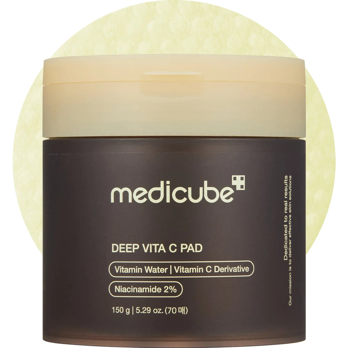 [Medicube] Deep Vita C Facial Pads I 500,000PPM of Vitamin Water & 3 Types of Vitamin | (70 Sheets)