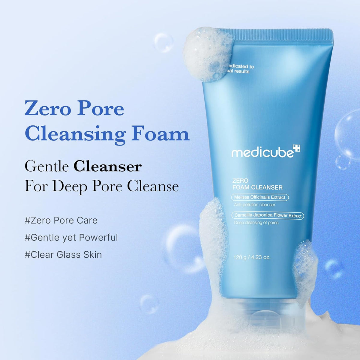 Facial Cleanser Zero Foam Cleanser for Pore & Excess Oil Care